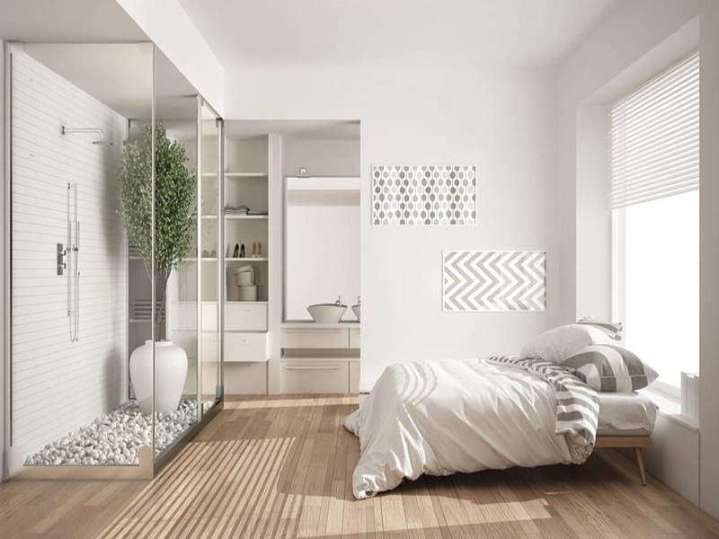 Cách hóa giải giường ngủ quay đầu vào nhà vệ sinh.