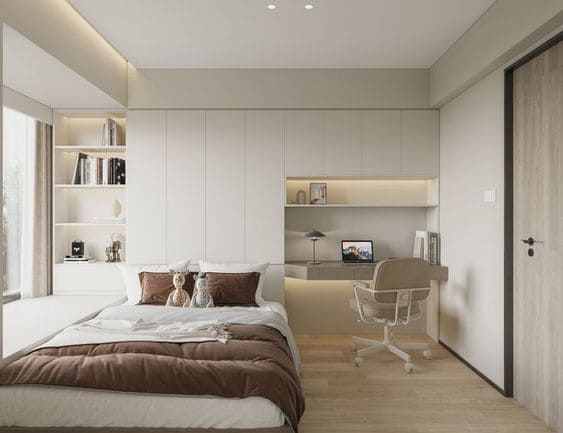 Thiết kế phòng ngủ 12m2