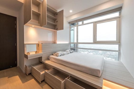 Giường bệt c&oacute; ngăn k&eacute;o 12