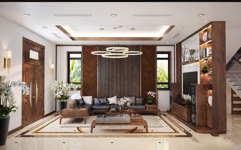 ph&ograve;ng kh&aacute;ch hiện đại