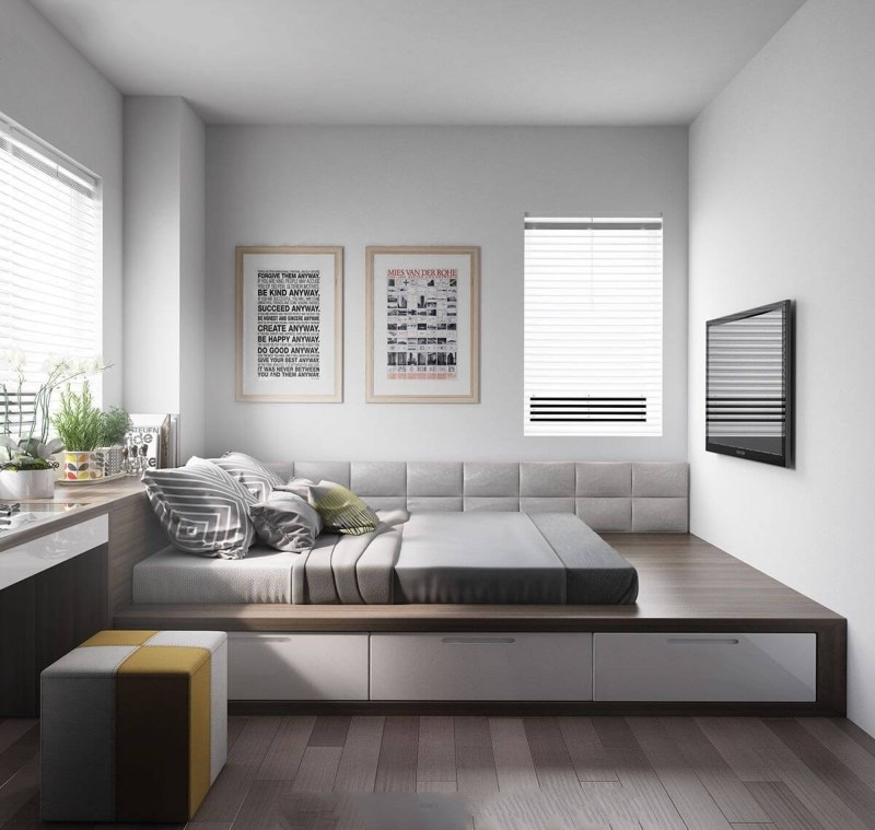 Giường ngủ th&ocirc;ng minh c&oacute; ngăn k&eacute;o 10