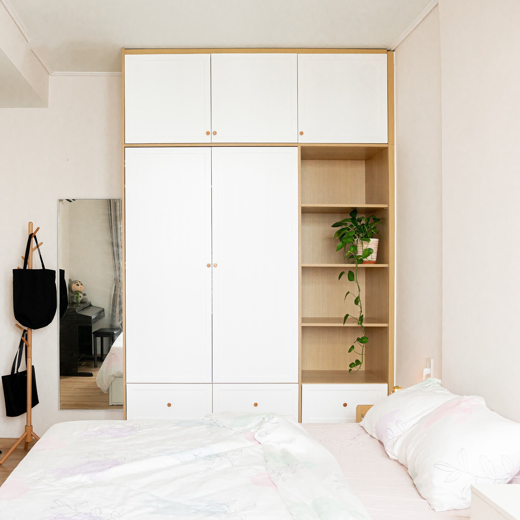 Tủ áo gỗ công nghiệp đẹp, bền, giá tốt nhất hiện nay