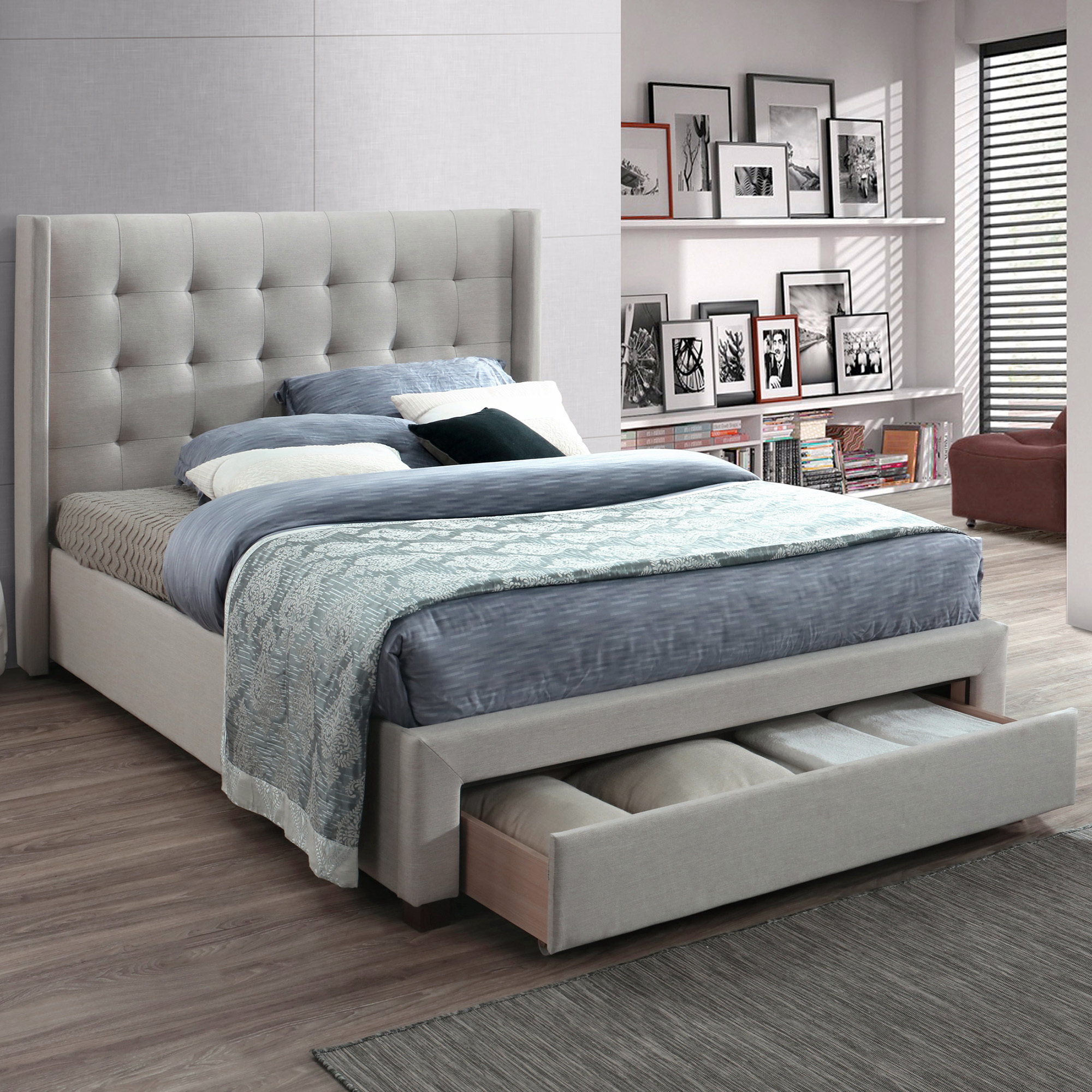 giường có ngăn kéo ở dưới