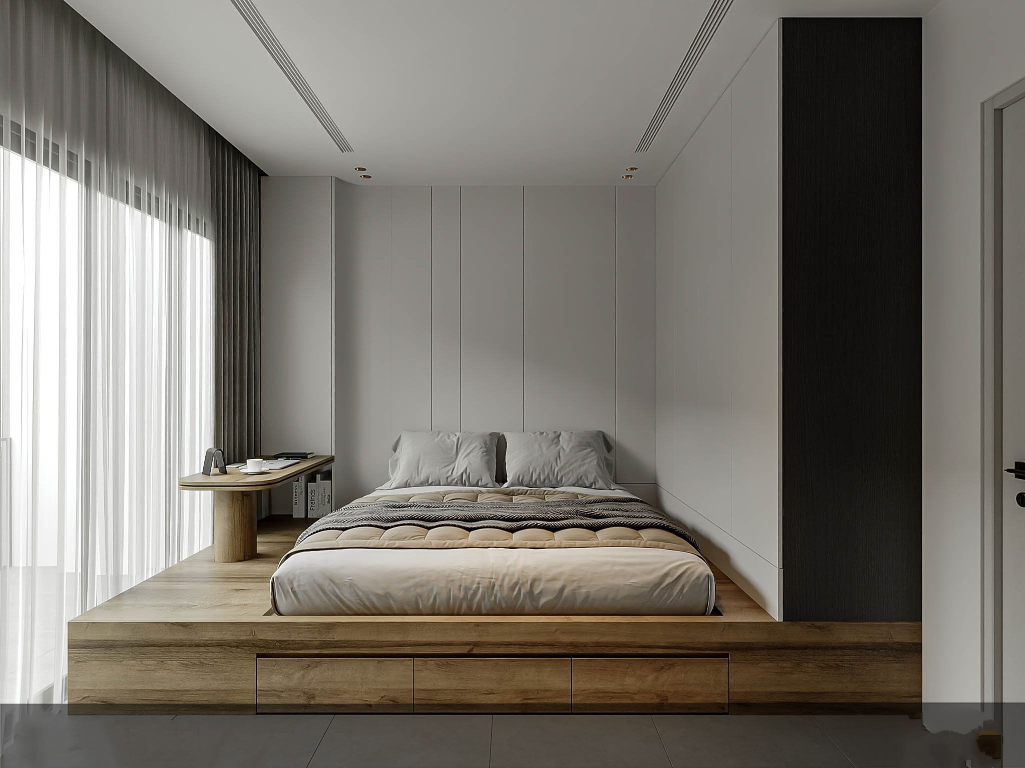 thiết kế phòng ngủ nhỏ đẹp 07