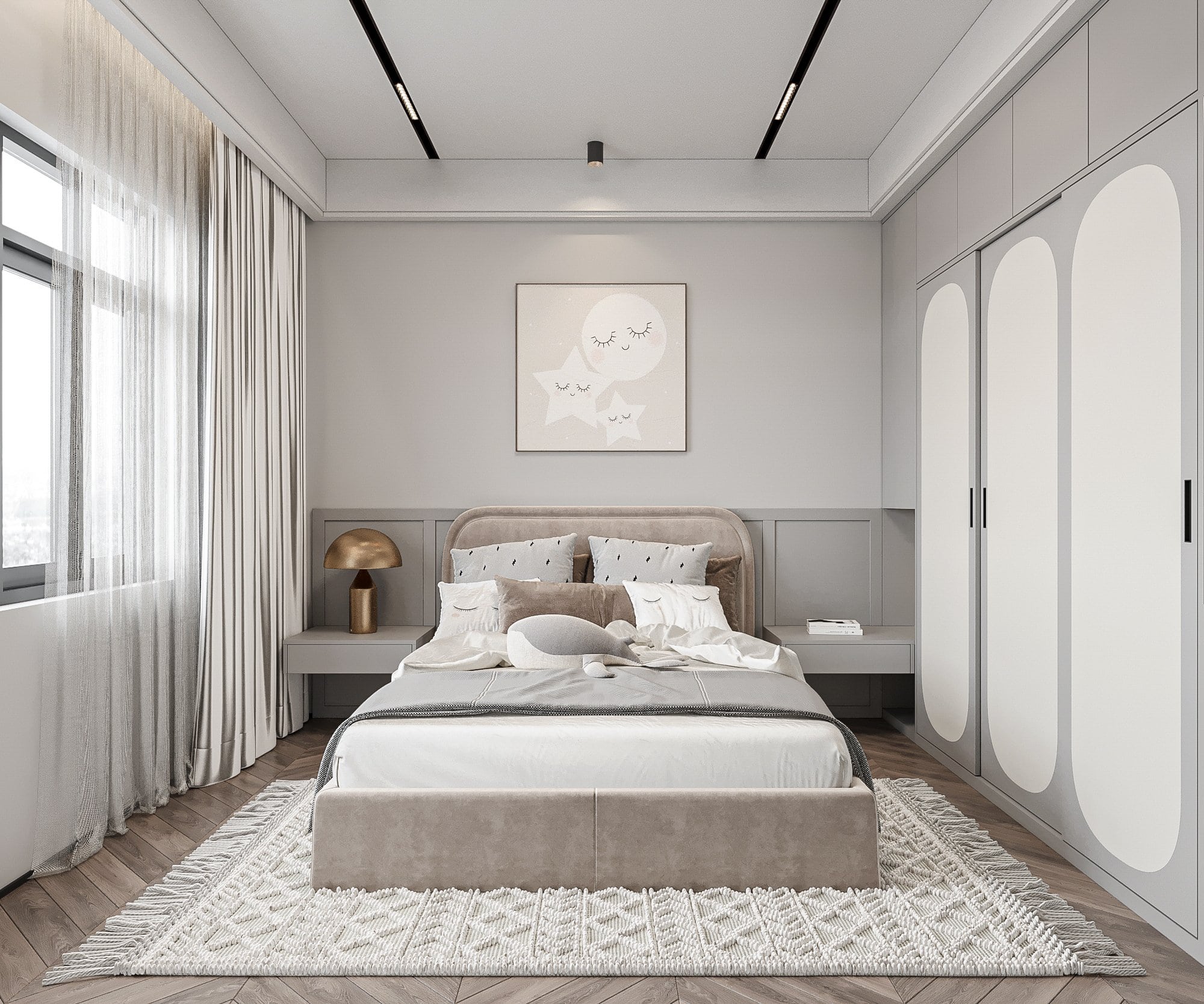 cách sắp xếp phòng ngủ nhỏ gọn gàng