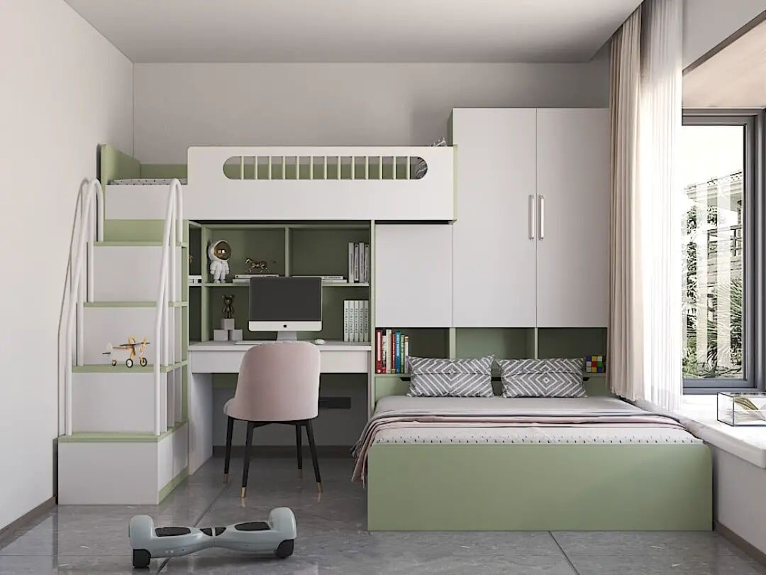 thiết kế phòng ngủ nhỏ đẹp 17