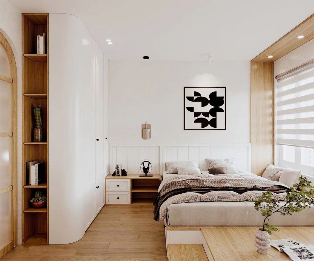 phòng ngủ 12m2 có nhỏ không