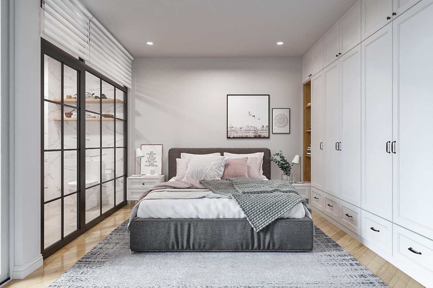 thiết kế phòng ngủ nhỏ đẹp 09
