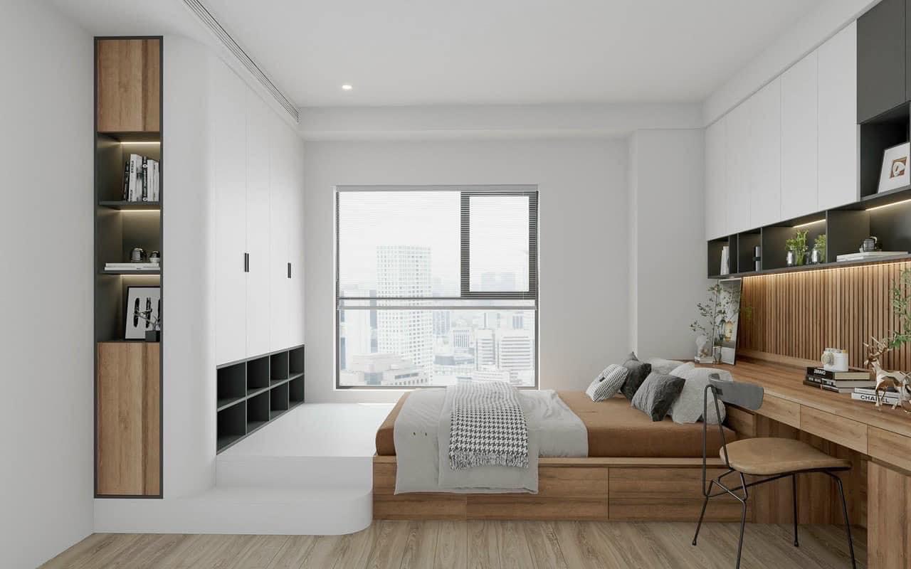 thiết kế phòng ngủ nhỏ đẹp 10