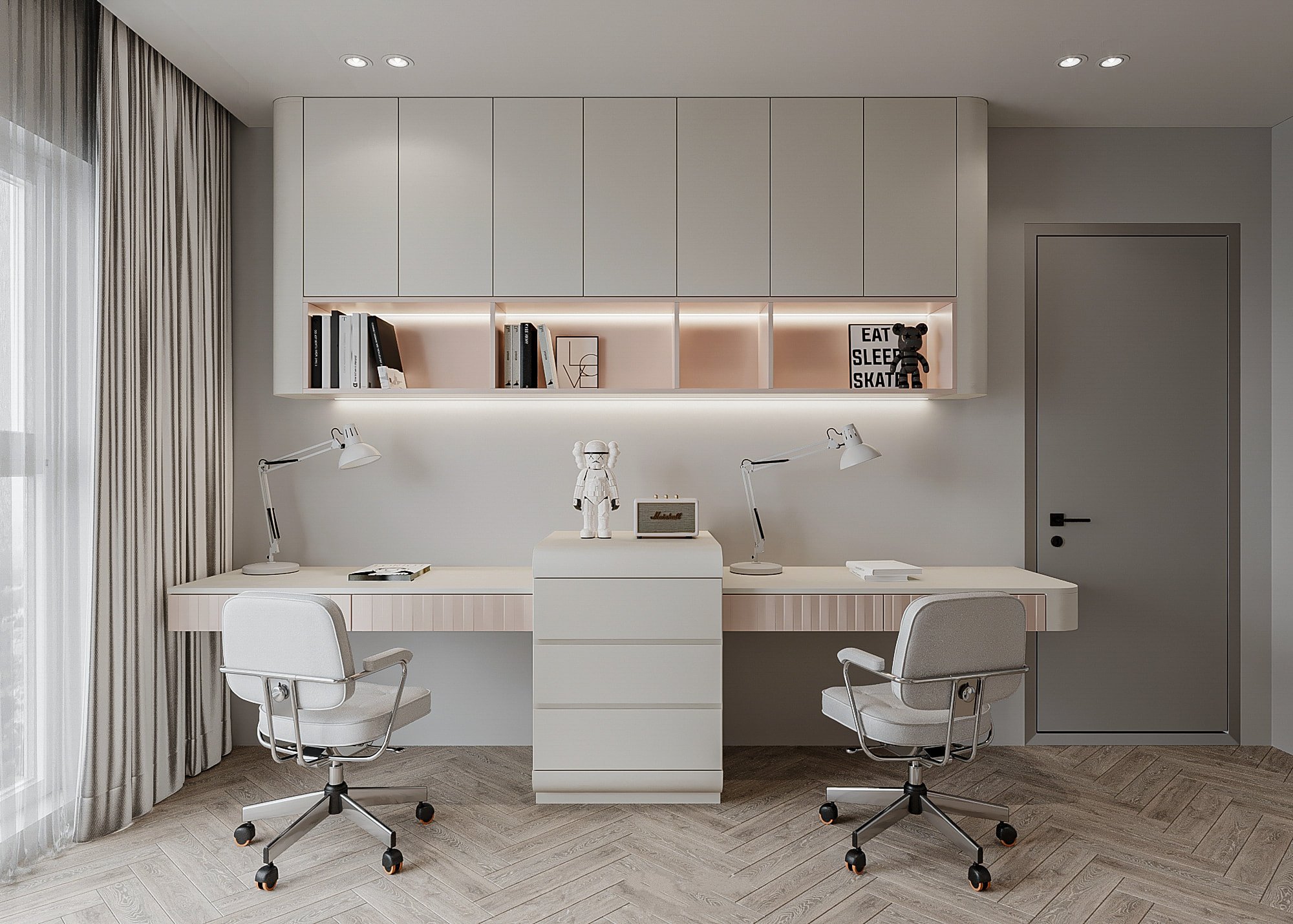 B&agrave;n ghế học sinh gỗ MDF