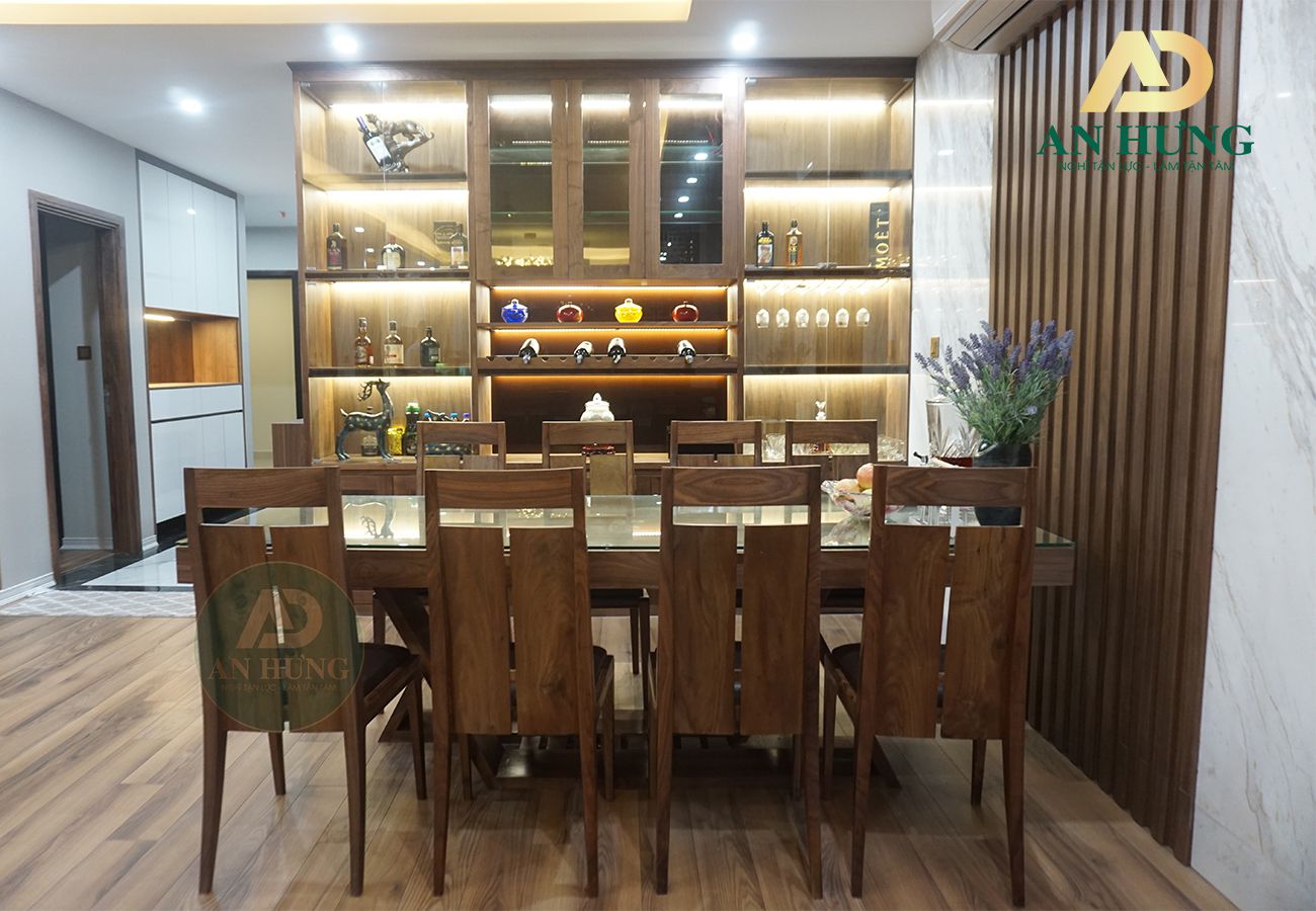 H&igrave;nh ảnh 4: V&aacute;ch ốp tường gỗ &oacute;c ch&oacute; cho ph&ograve;ng kh&aacute;ch