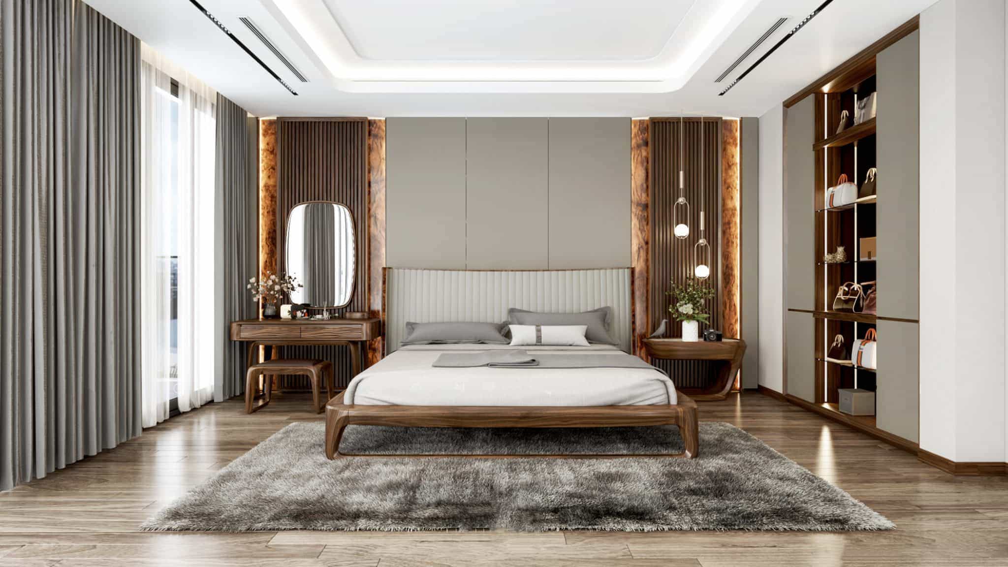 Nội thất chung cư 3 ph&ograve;ng ngủ mới nhất