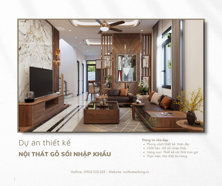 Thiết kế nội thất đẹp tại Nghệ An - Một dự án tâm huyết của An Hưng!