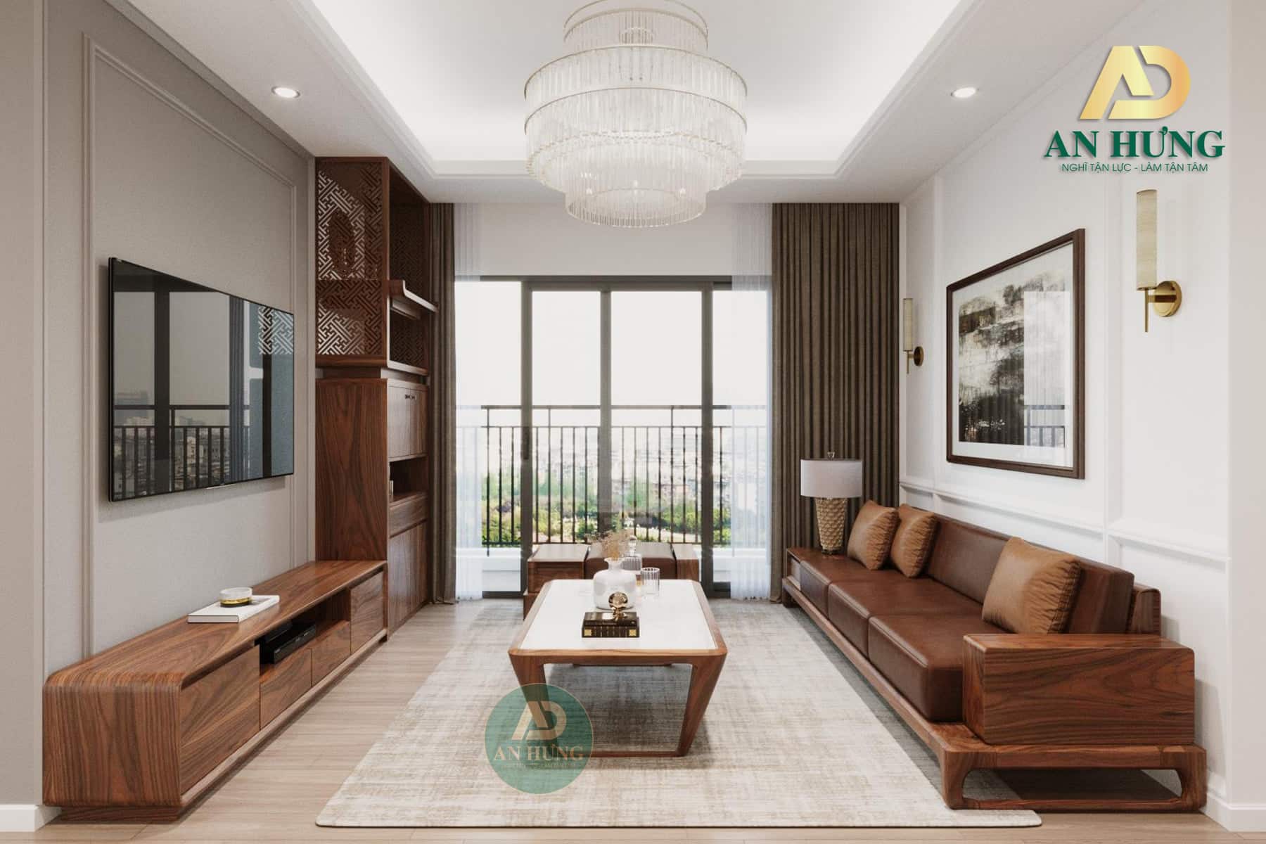 Nội thất chung cư gỗ &oacute;c ch&oacute; c&oacute; gi&aacute; th&agrave;nh kh&aacute; cao, gia chủ n&ecirc;n c&acirc;n đối để ph&ugrave; hợp&nbsp;với điều kiện kinh tế gia đ&igrave;nh