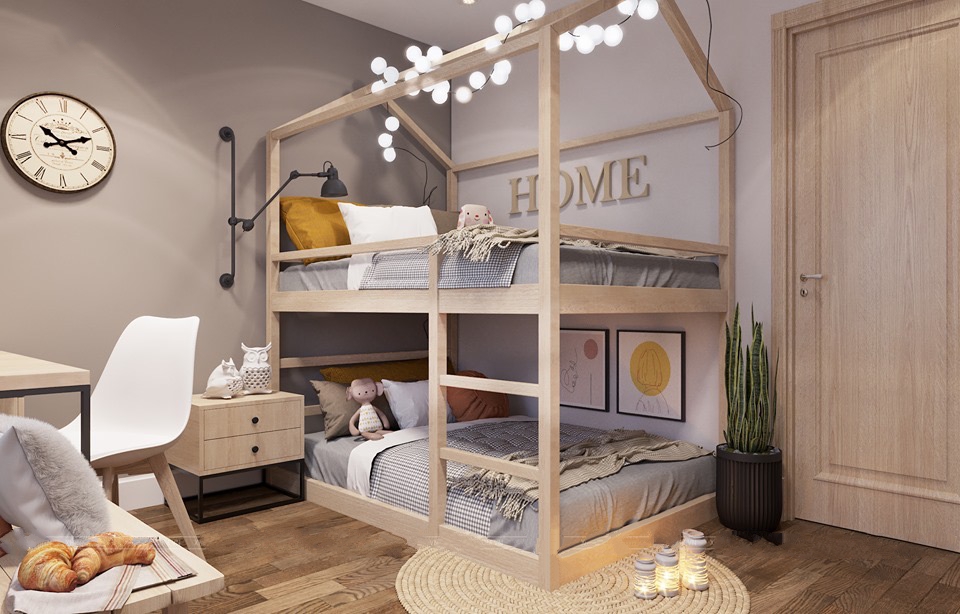 MẪU GIƯỜNG TẦNG TRẺ TRUNG, TINH TẾ - GT48