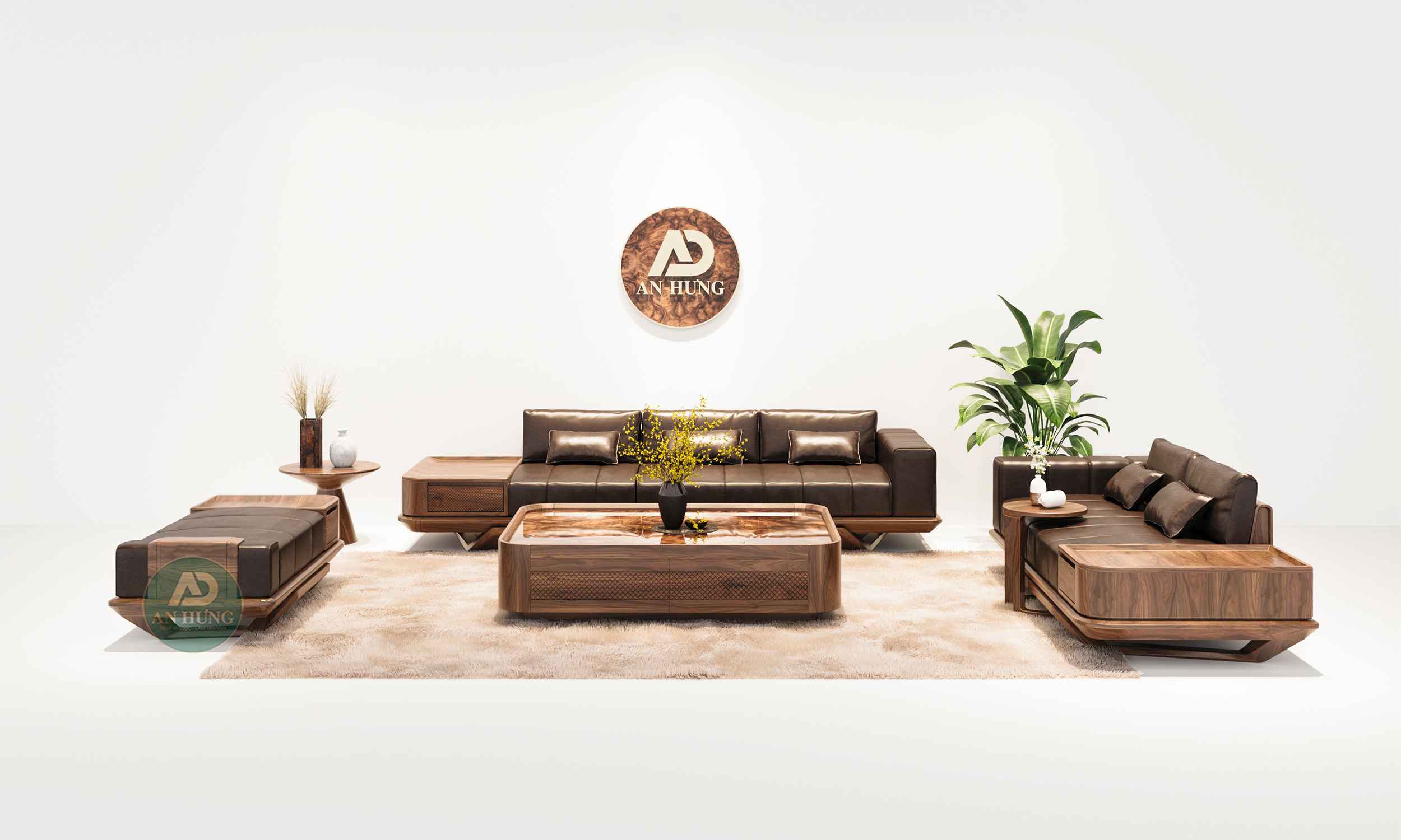 MẪU SOFA GỖ TRẺ TRUNG, HIỆN ĐẠI, ĐẸP - SPG74