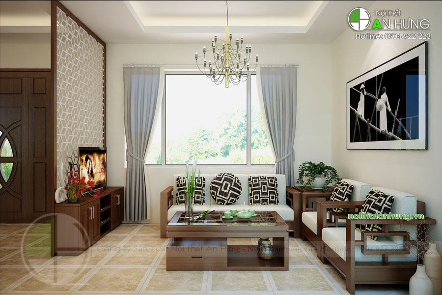 Những bộ bàn ghế sofa gỗ phòng khách hiện đại nhất!!!