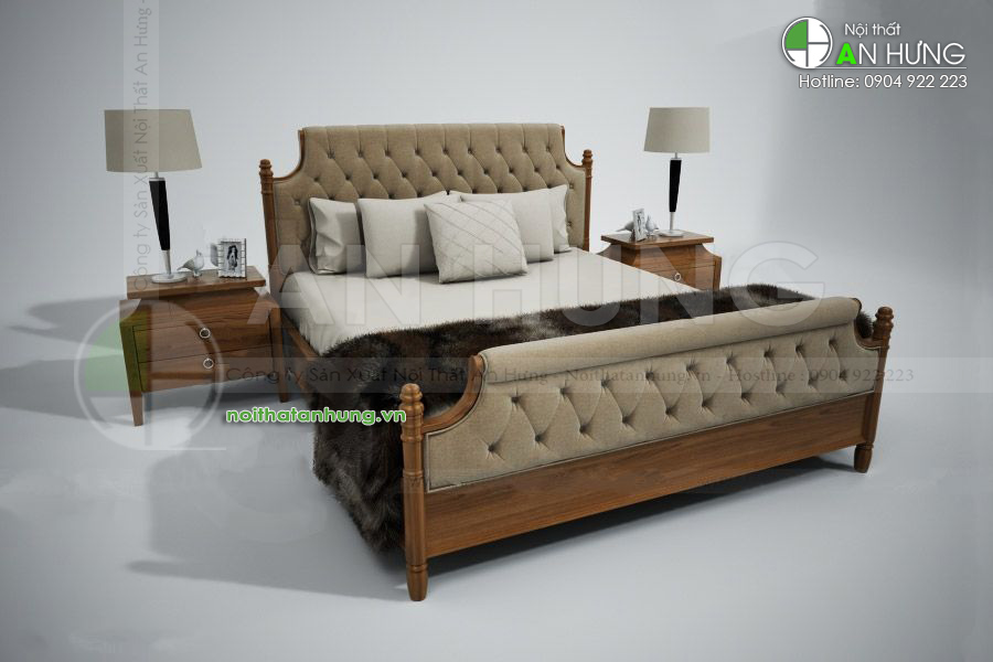 Những mẫu giường ngủ tân cổ điển cho không gian độc đáo và cuốn hút !!!