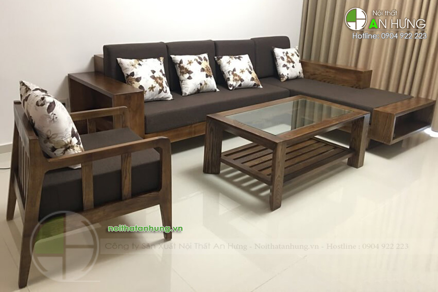 Những mẫu sofa gỗ vải, lựa chọn tối ưu nhất cho căn phòng khách hiện đại!!!