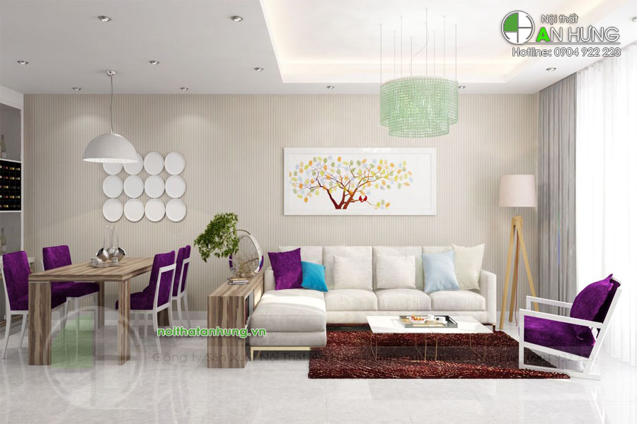 Thiết kế phòng khách liền bếp mới lạ với mẫu kệ tivi đẹp có kiểu dáng hiện đại nhất hiện nay!!!