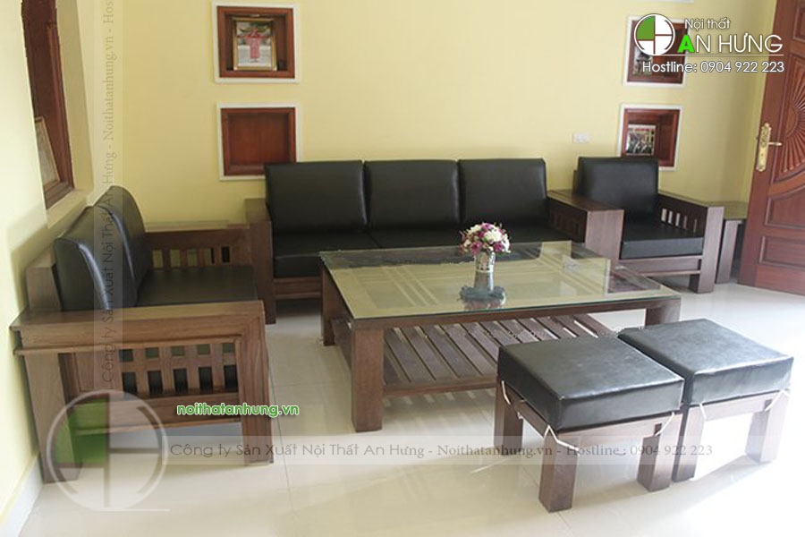 Những mẫu sofa gỗ có đệm - êm ái, hiện đại và cực kì thẩm mĩ!!!