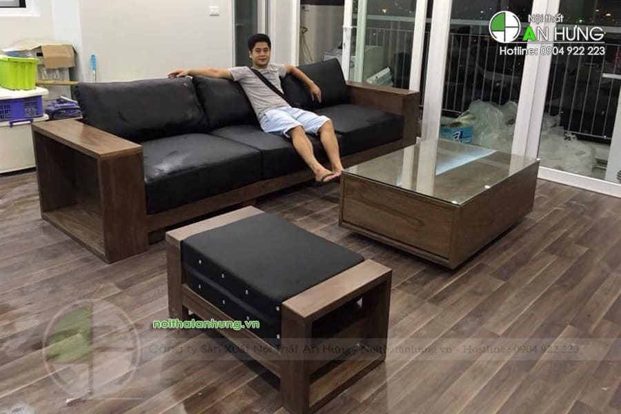 Những mẫu sofa gỗ cho nhà nhỏ đẹp, đầm ấm và cuốn hút nhất với các vị khách!!
