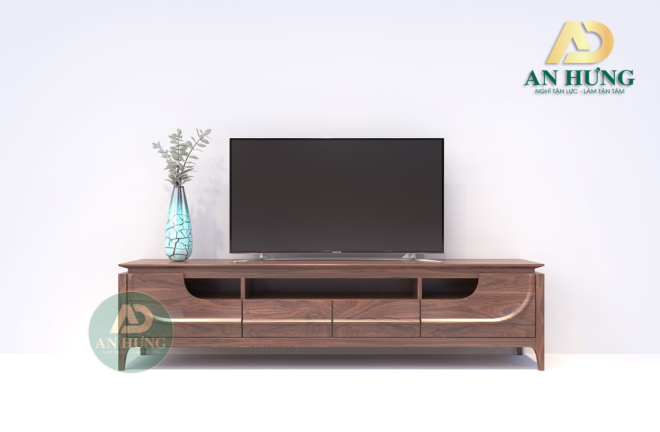 Mẫu kệ tivi gỗ óc chó đẹp - BB36