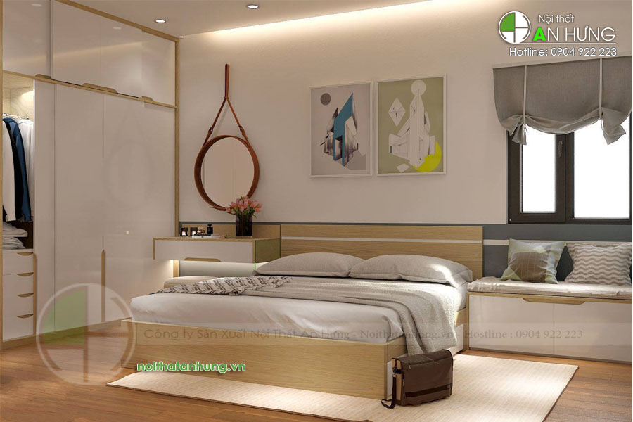 Các mẫu thiết kế nội thất phòng ngủ hiện đại hot nhất hiện nay