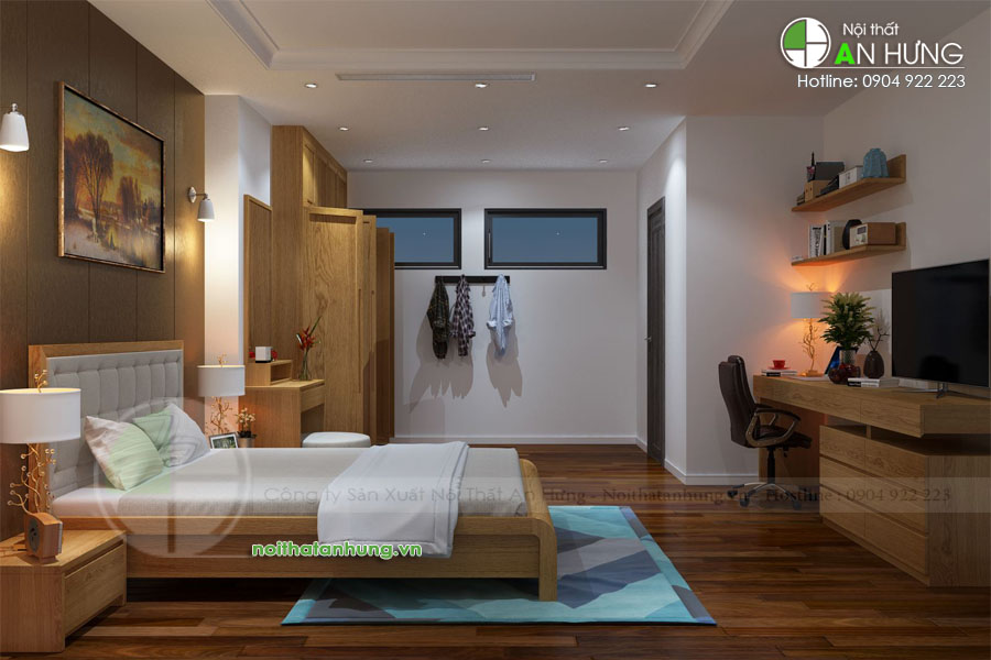 Lựa chọn các mẫu nội thất phòng ngủ hiện đại đơn giản