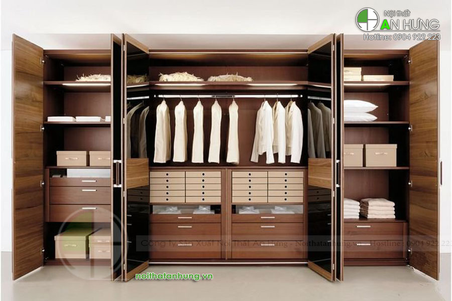 Cuộc sống thoải mái với tủ quần áo thông minh