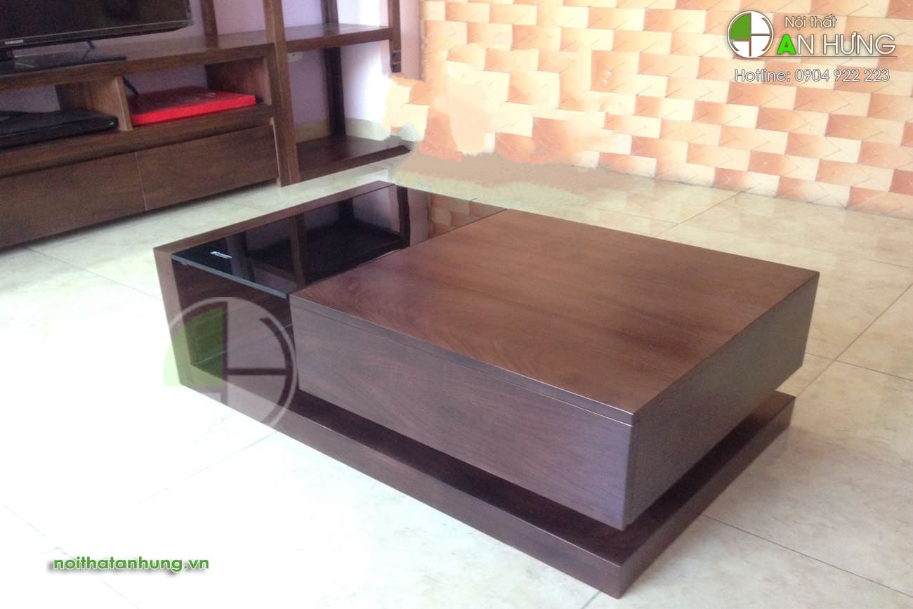 Bàn trà gỗ óc chó - BT39