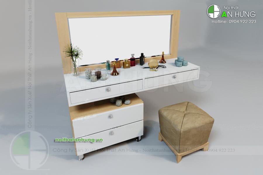 Mẫu bàn phấn đẹp - BP02