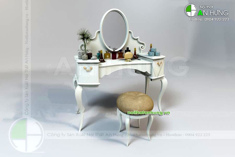 BÀN TRANG ĐIỂM MÀU TRẮNG ĐẸP - BP12