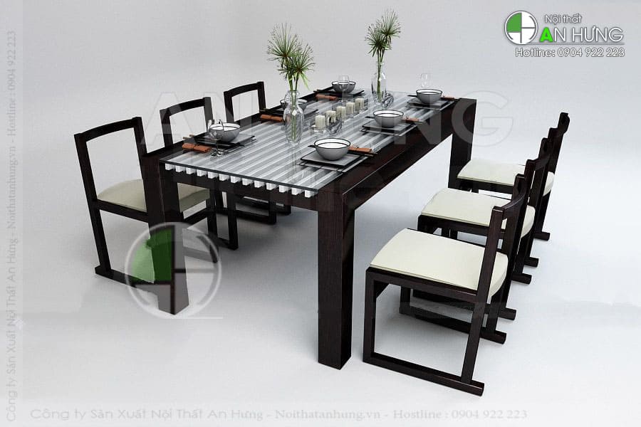 Bộ bàn ghế ăn đẹp - BGA09