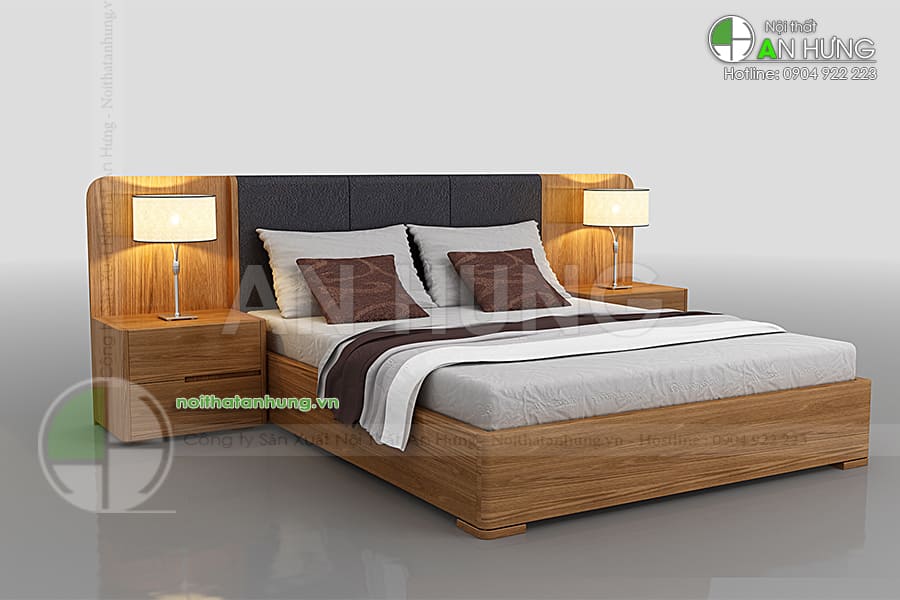 MẪU GIƯỜNG NGỦ GỖ- GN05