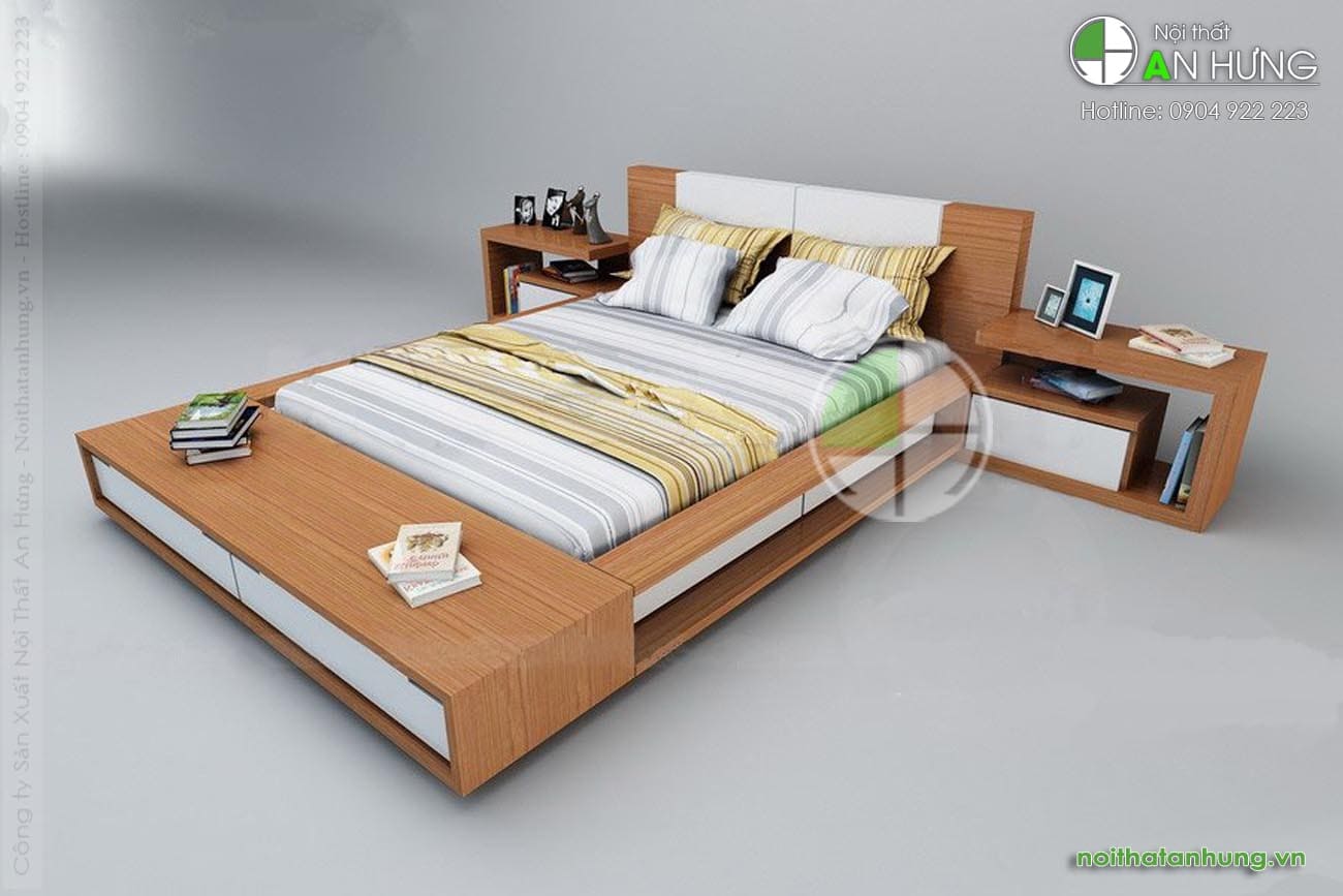 MẪU GIƯỜNG NGỦ HIỆN ĐẠI ĐẸP NHẤT - GN11
