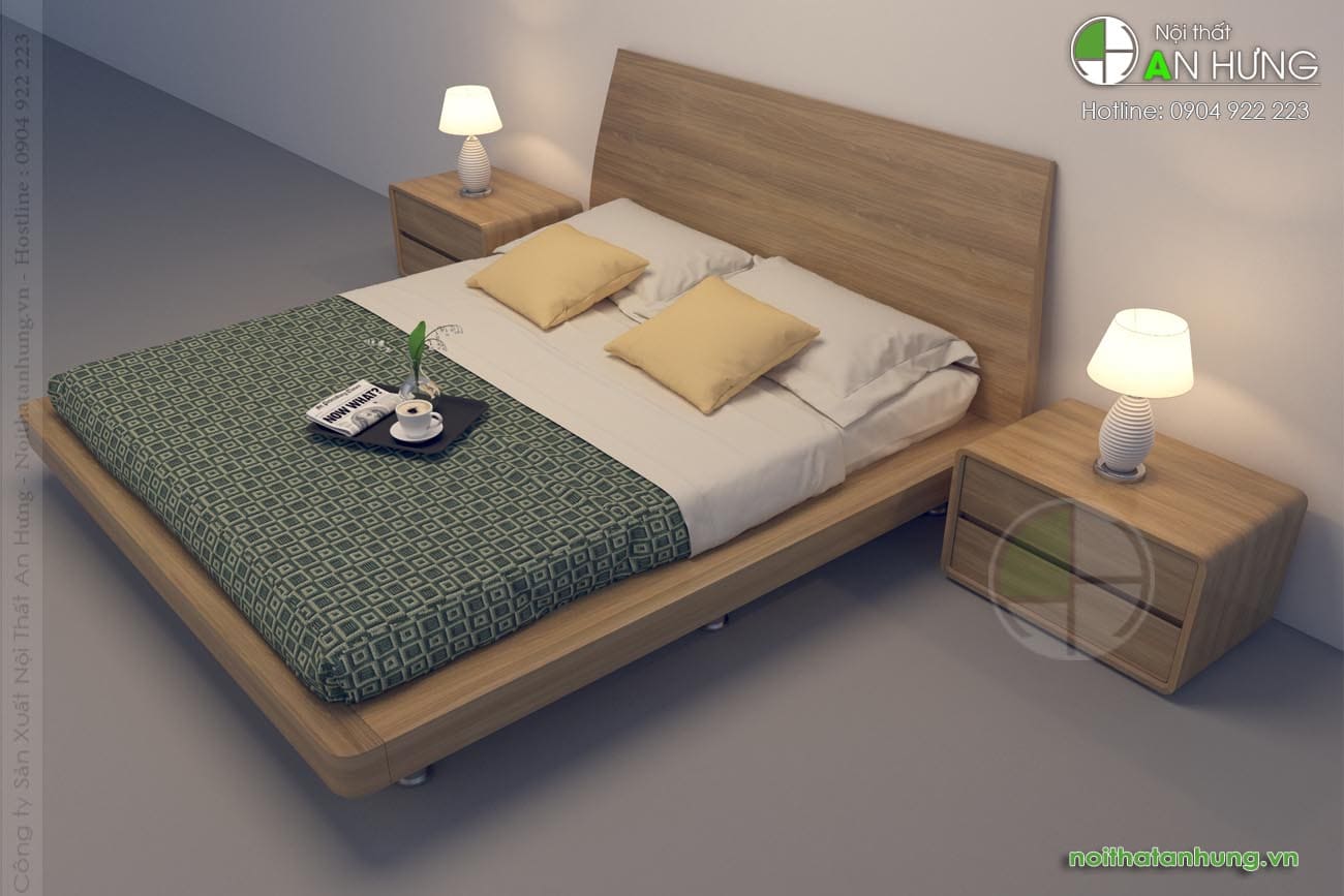 Mẫu giường ngủ cao cấp - GN68