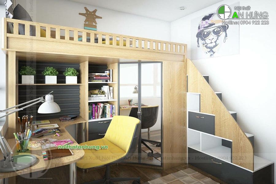 Giường tầng đa năng - GT05