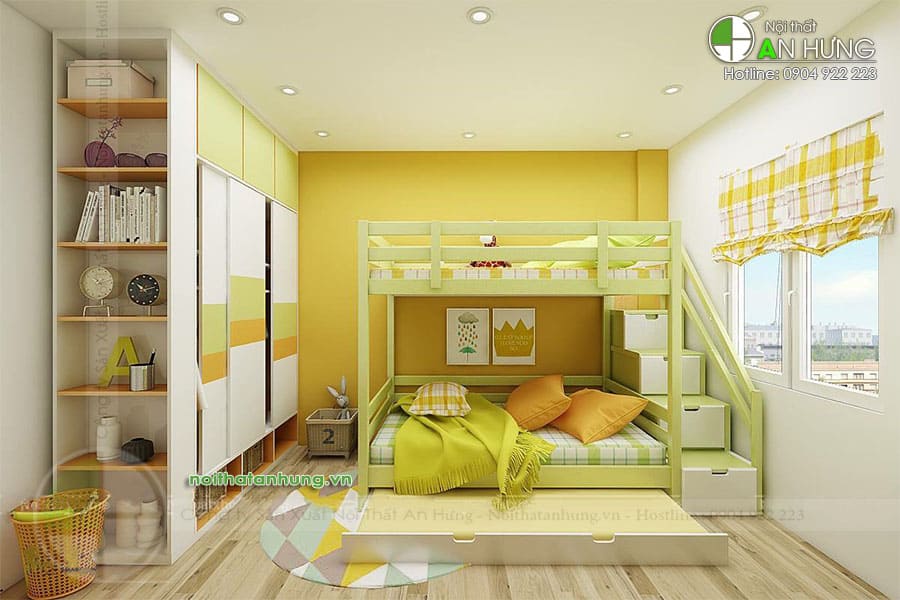 MẪU GIƯỜNG NGỦ 3 TẦNG - GT19