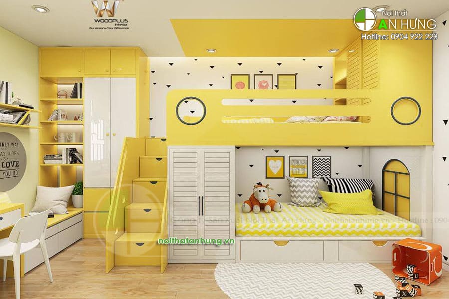MẪU BỘ GIƯỜNG TẦNG ĐẸP NHẤT - GT26