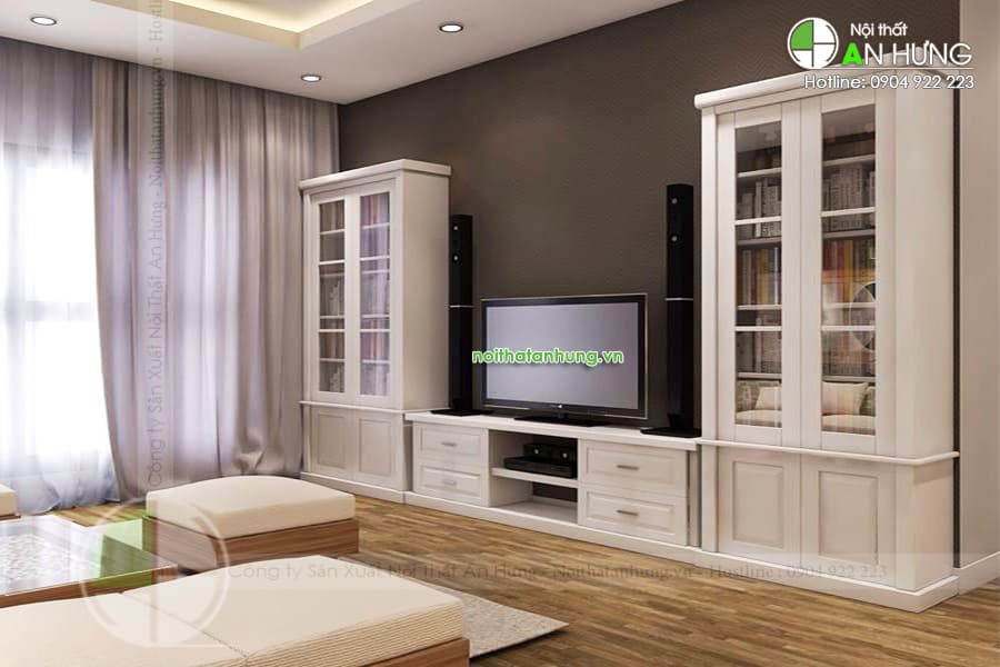 Kệ tivi kết hợp tủ rượu - KTV13
