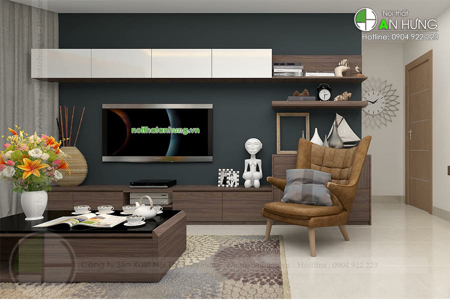 MẪU KỆ TIVI HIỆN ĐẠI - KTV23