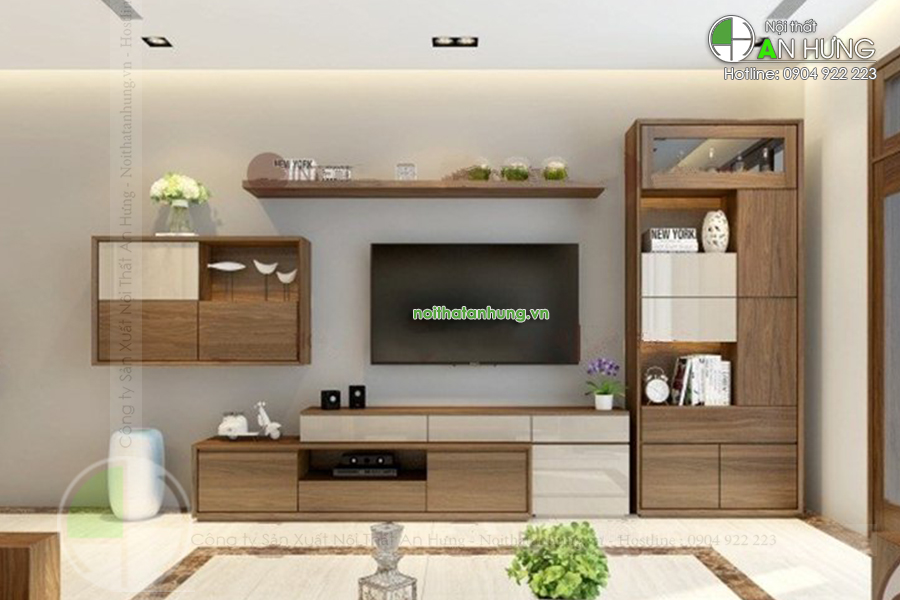 MẪU KỆ TIVI GỖ ĐẸP - KTV37