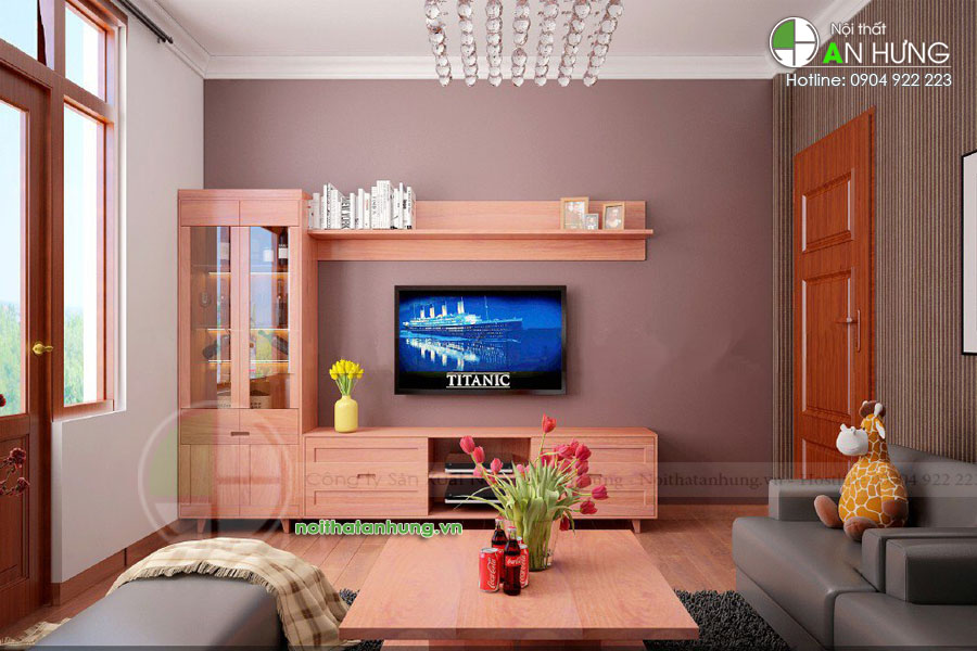 Kệ tivi kết hợp tủ rượu - KTV41