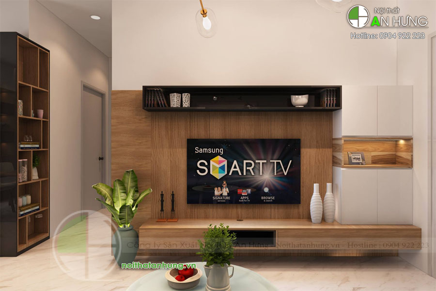 MẪU KỆ TIVI GỖ CÔNG NGHIỆP TREO TƯỜNG ĐẸP HIỆN ĐẠI - KTV75
