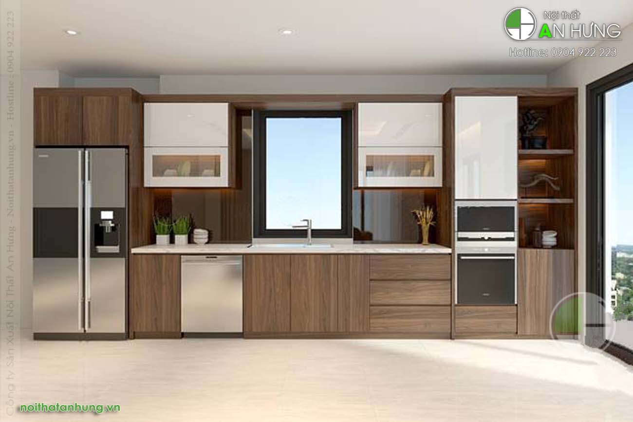 MẪU TỦ BẾP ĐẸP ĐỘC ĐÁO - HH08
