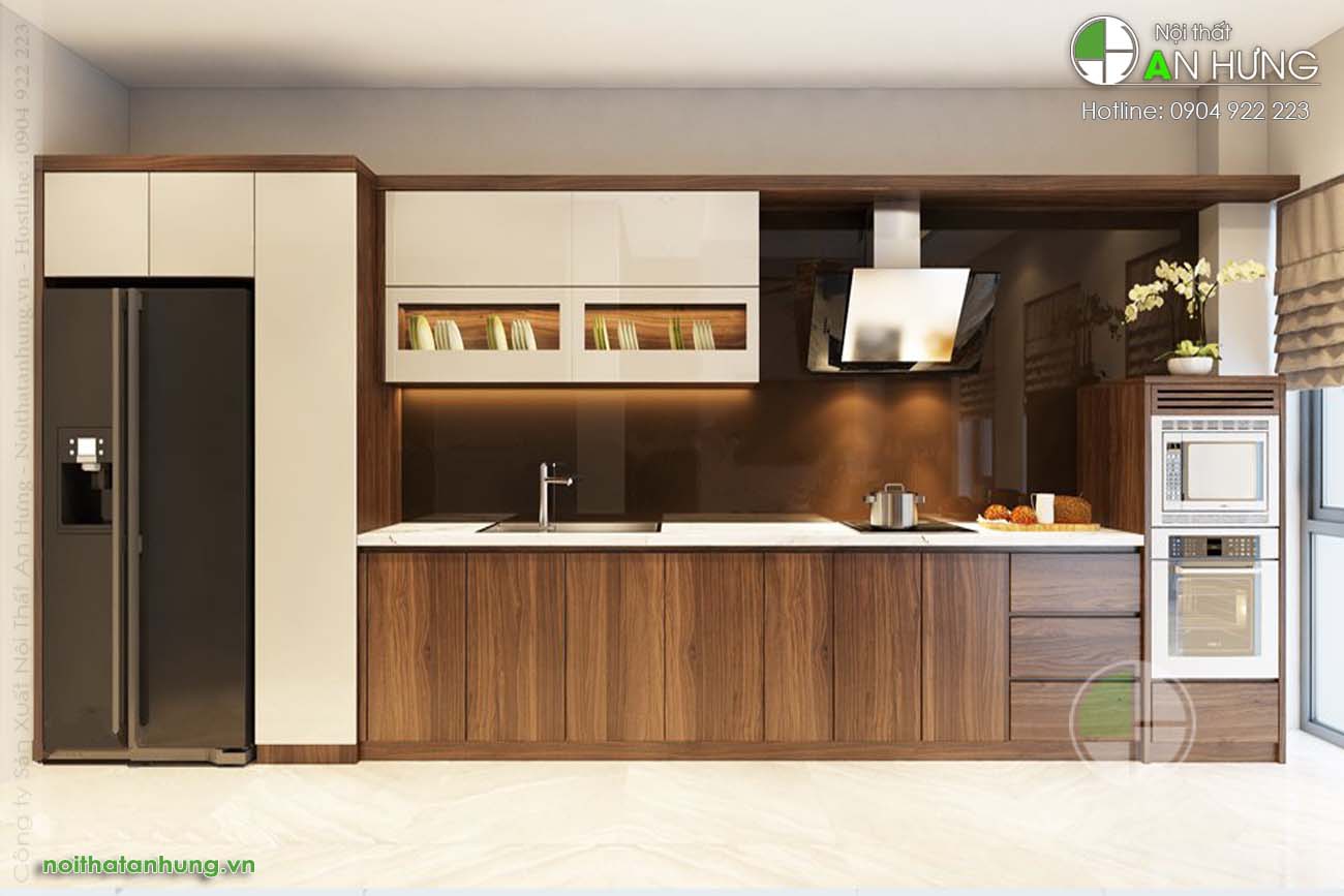 MẪU TỦ BẾP ĐẸP ĐƠN GIẢN HIỆN ĐẠI - HH09