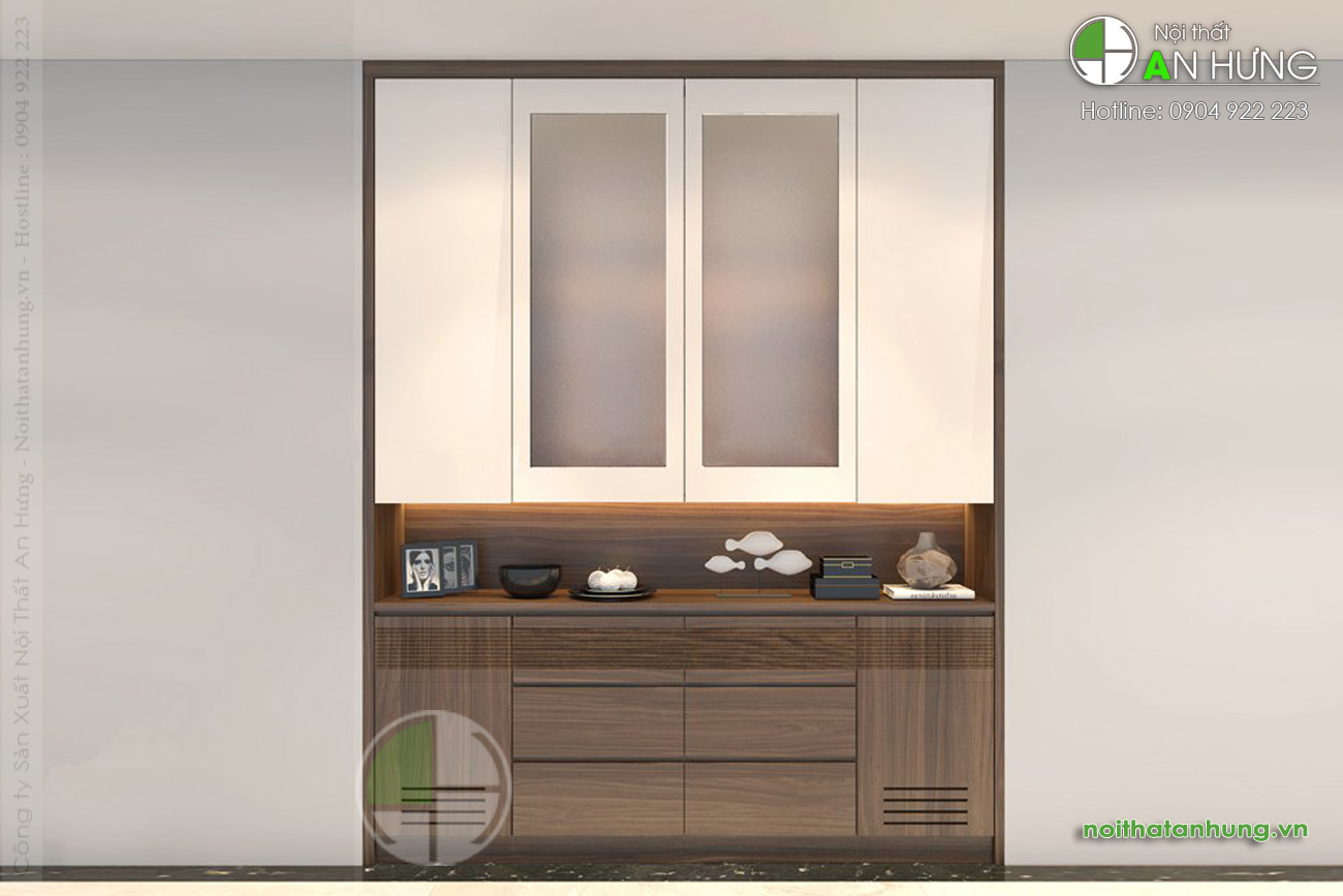 MẪU TỦ GIÀY GỖ ÓC CHÓ ÂM TƯỜNG ĐẸP - DD01
