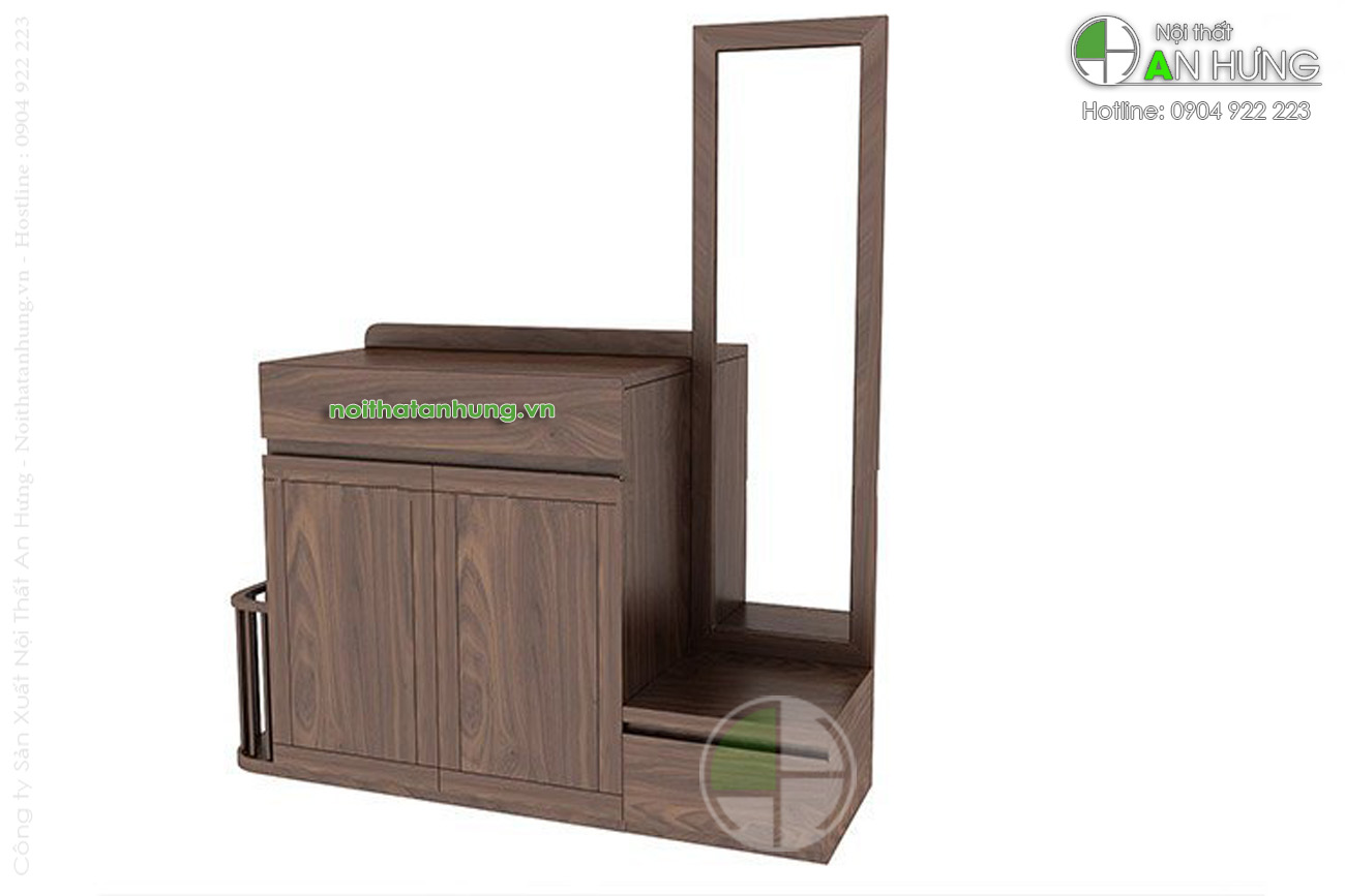 MẪU TỦ GIÀY GỖ ÓC CHÓ ĐẸP  - DD07