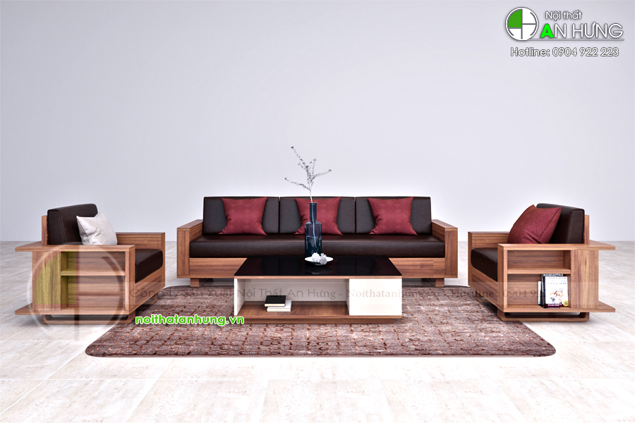MẪU SOFA GỖ TỰ NHIÊN - SF09